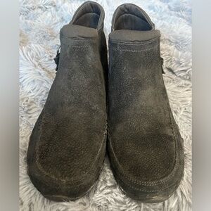 NEW Women's SKECHERS Bikers Ankle Boot 8.5 Black with Memory Foam